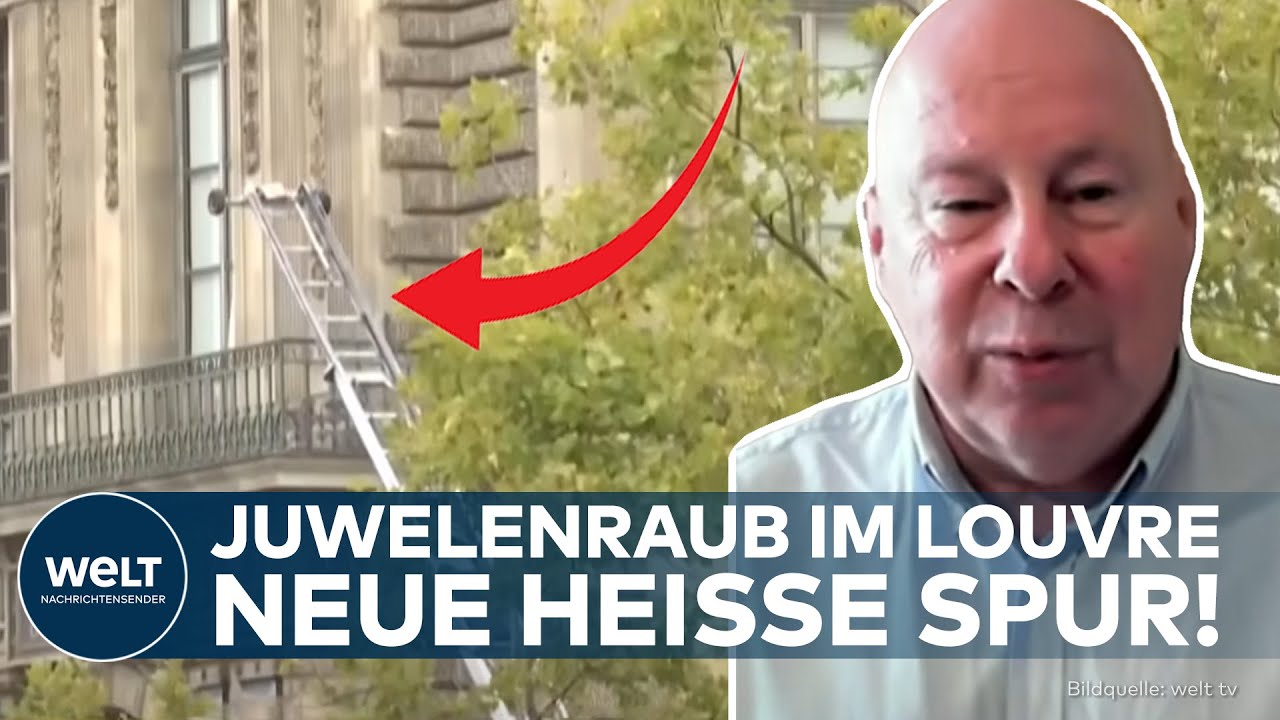 JUWELENRAUB IM LOUVRE: Hebebühne verrät Louvre-Räuber - Spur führt zu überfallenem Verkäufer!