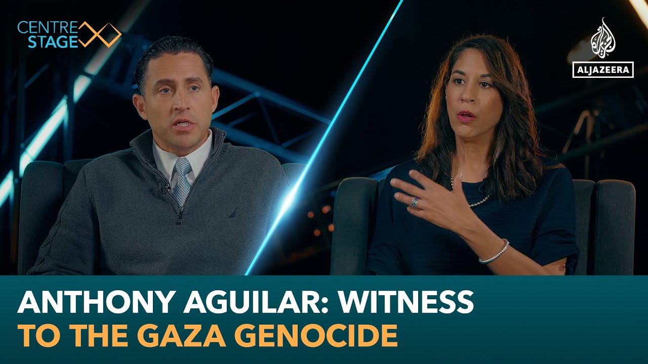 Anthony Aguilar: Witness to the Gaza genocide | Centre Stage