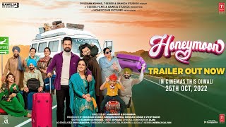 Honeymoon (2022) Punjabi Movie Trailer Video HD