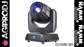 AMERICAN DJ Vizi Hybrid 16RX Spot Beam Wash Moving Head in action - learn more