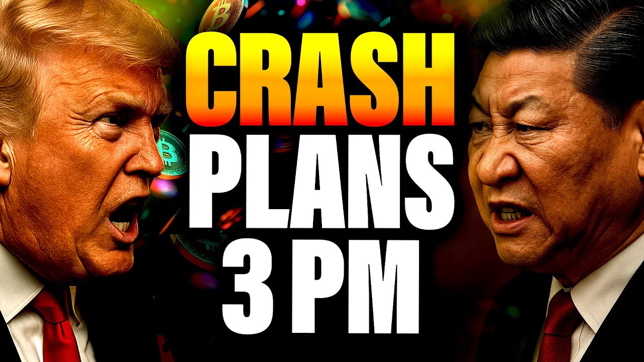 Will Trump's 3 PM Speech Crash Crypto Markets? US China Trade War On!