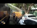 Fire Outside AAP Office in Delhi Quickly Doused, No Injuries Reported | News9  - 04:03 min - News - Video
