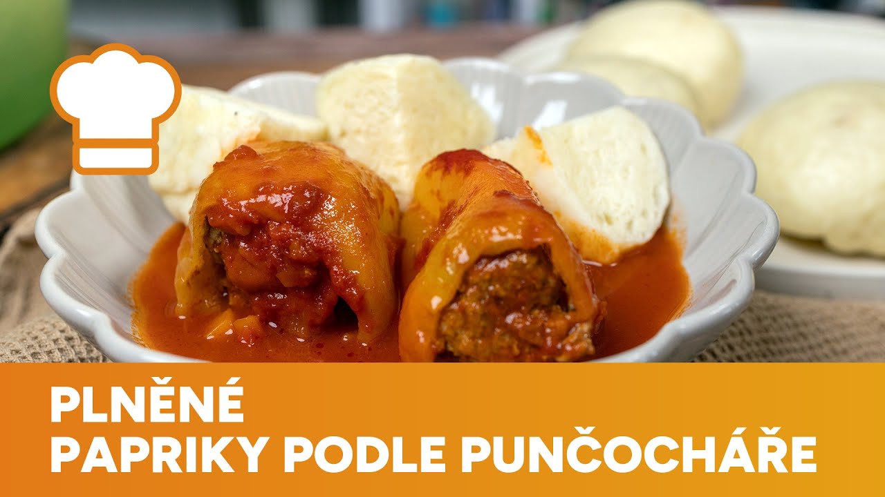 Plněné papriky podle Jana Punčocháře si zamiluje celá rodina