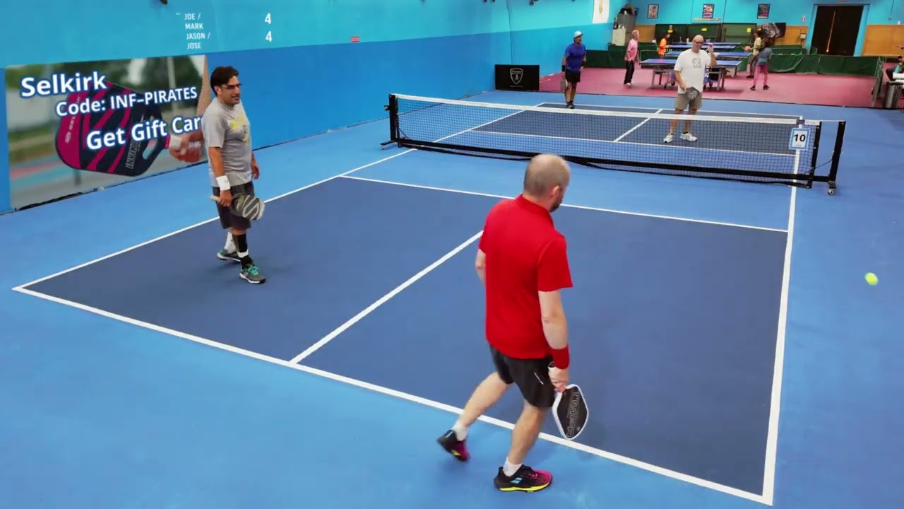 Aggressive Pickleball Seniors or Art of Winning Ugly