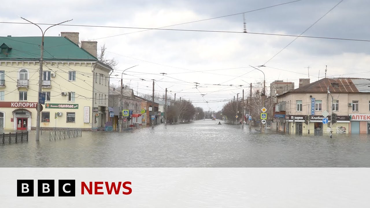 Russia and Kazakhstan hit with 'worst floods in decades' | BBC News