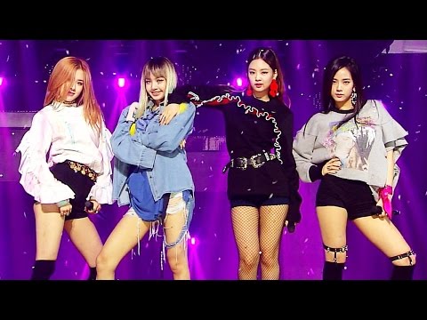 《EXCITING》 BLACKPINK (블랙핑크) - WHISTLE (휘파람) @인기가요 Inkigayo 20160911