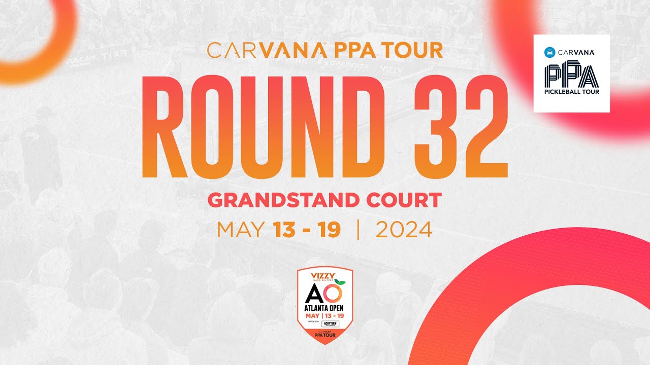 Grandstand Court: Vizzy Atlanta Open presented by Acrytech Sports Surfaces - Round of 32