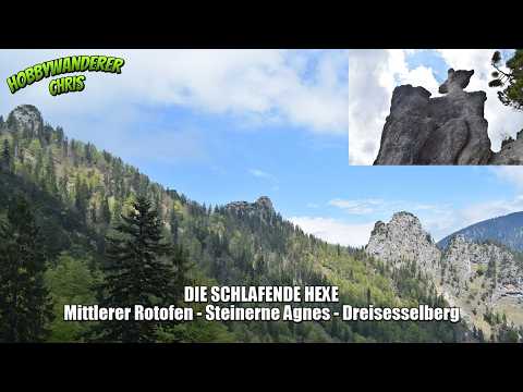 Die Schlafende Hexe: Rotofen - Dreisesselberg