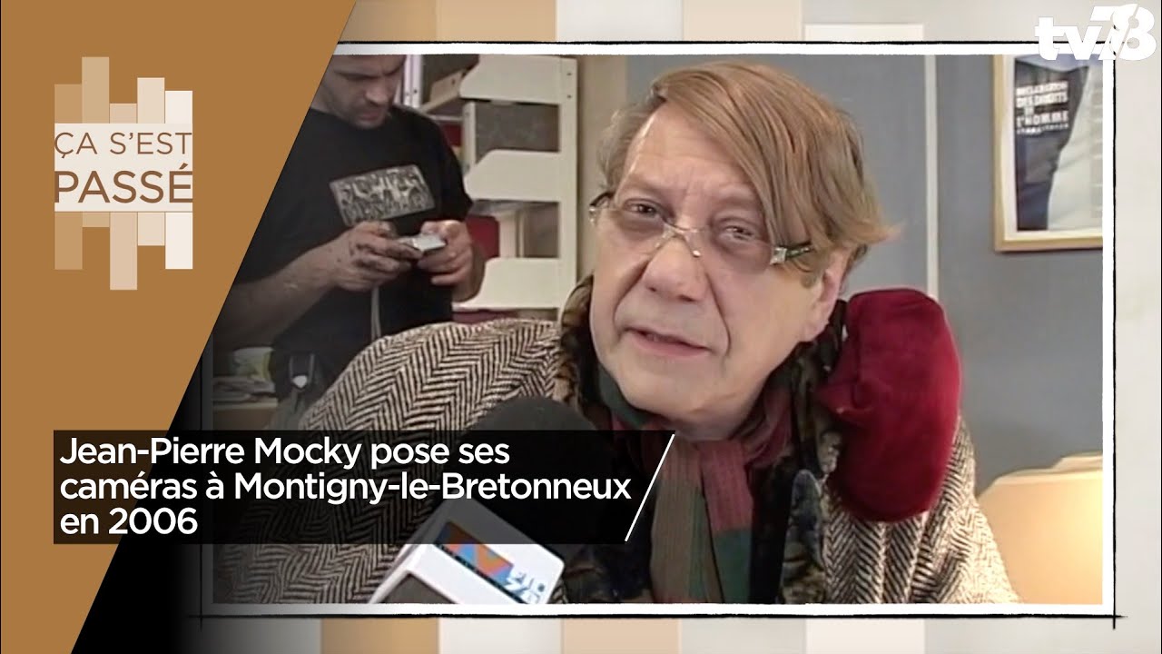 Ça s’est passé… Jean-Pierre Mocky pose ses caméras à Montigny-le-Bretonneux en 2006