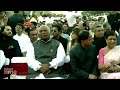 Congress chief Mallikarjun Kharge at the Forecourt of Rashtrapati Bhavan for the oath ceremony