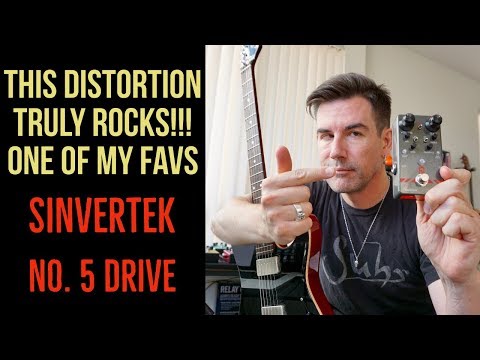 Sinvertek Drive N5 Preamp Overdrive Guitar Pedal