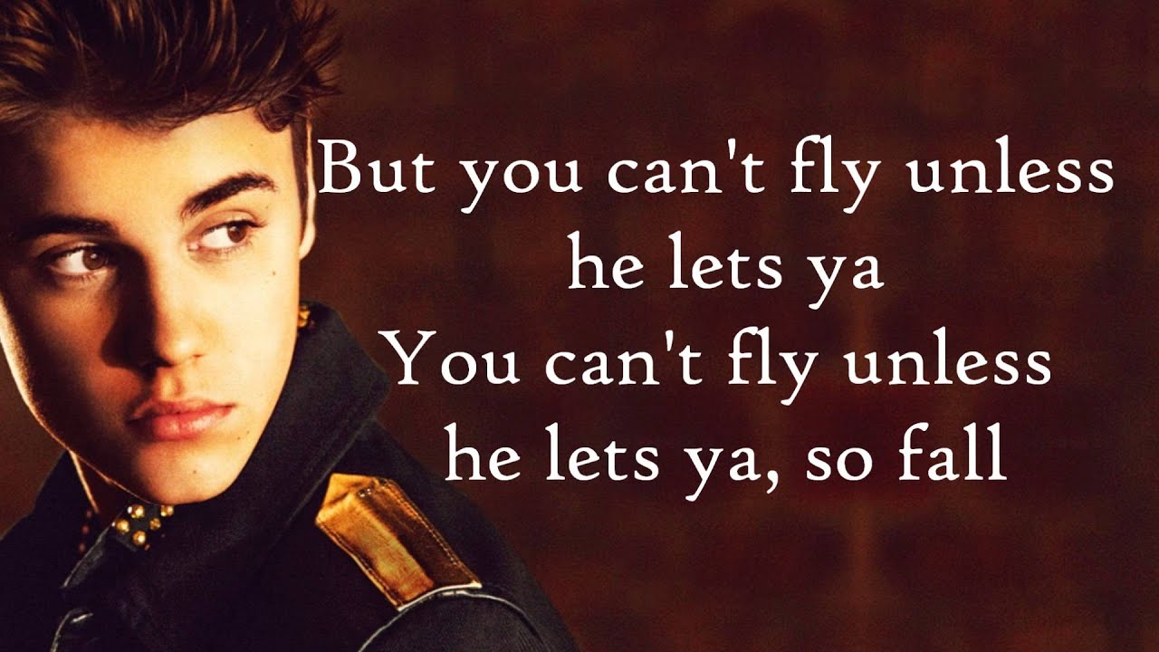 Justin Bieber Fall With Lyrics Youtube