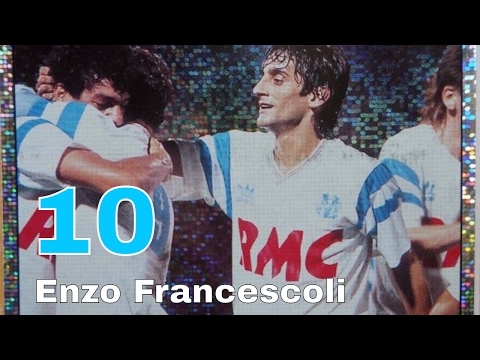 Enzo Francescoli - Number 10 of Olympique De Marseille