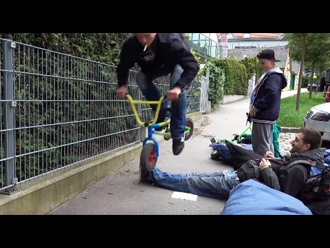 Lemmy escapes a massiv mini BMX Crash | Georgie Fechter Vlog #18