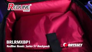 ODYSSEY BRLRMXBP1 Redline SeriesS1 Controller Laptop DJ Backpack in action - learn more