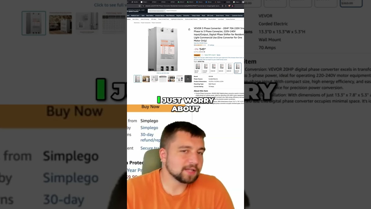 Why I WON'T Use a 3-Phase Converter for My Mining Farm! shorts