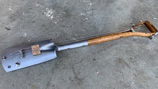 I Built a Guitar Out of an Old Shovel