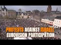 MALMO LIVE | Protests against Israeli Eurovision participation | News9