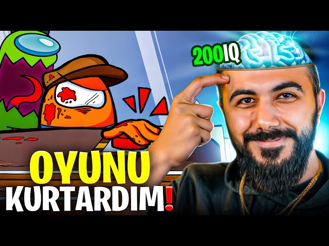 200 IQ TAKTİKLE İMKANSIZ OYUNU KAZANDIM! | EKİPLE AMONG US | Barış Can