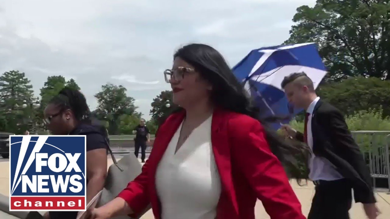 Staffer for Democratic Rep. Tlaib tries to obstruct Fox cameraman
