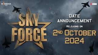 Sky Force (2024) Hindi Movie Announcement Trailer Video HD