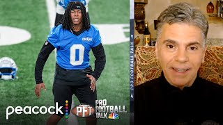 RB Jahmyr Gibbs lining up more at wide receiver for Detroit Lions | Pro Football Talk | NFL on NBC
