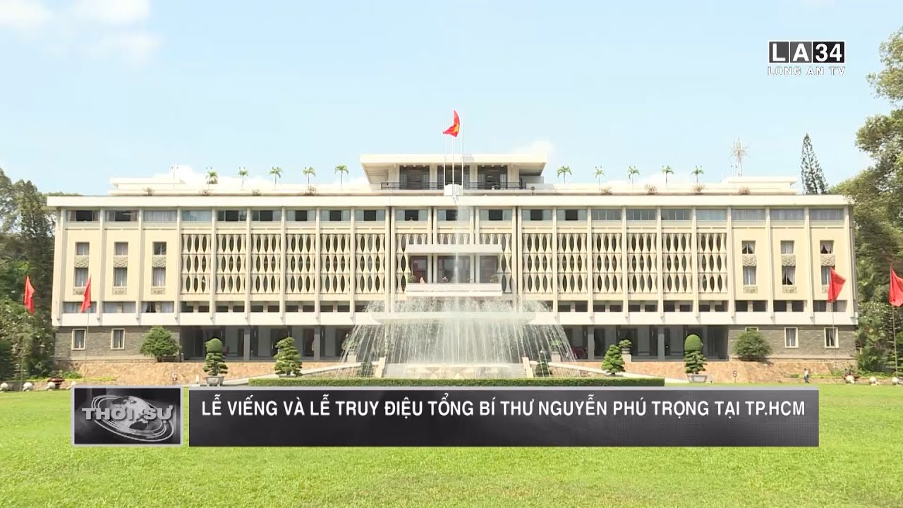 Lễ viếng và Lễ truy điệu Tổng Bí thư Nguyễn Phú Trọng tại TP.HCM