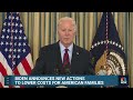 Biden announces new actions to lower costs for American families  - 03:03 min - News - Video