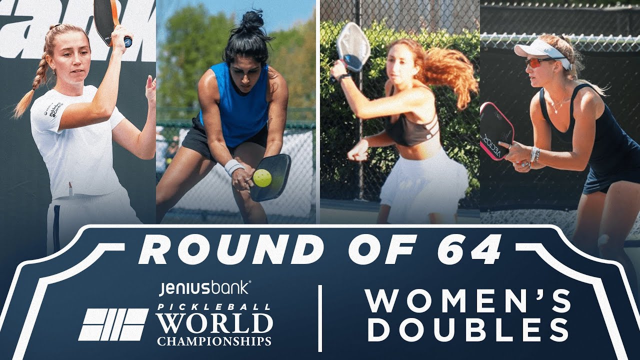 Rettger/Safdar v Griffith/Caruso at the Jenius Bank Pickleball World Championships