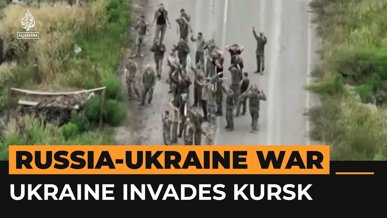 Ukraine captures dozens of Russian soldiers during Kursk incursion | Al Jazeera Newsfeed