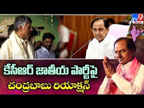 Watch Chandrababu reaction over KCR forming a national party