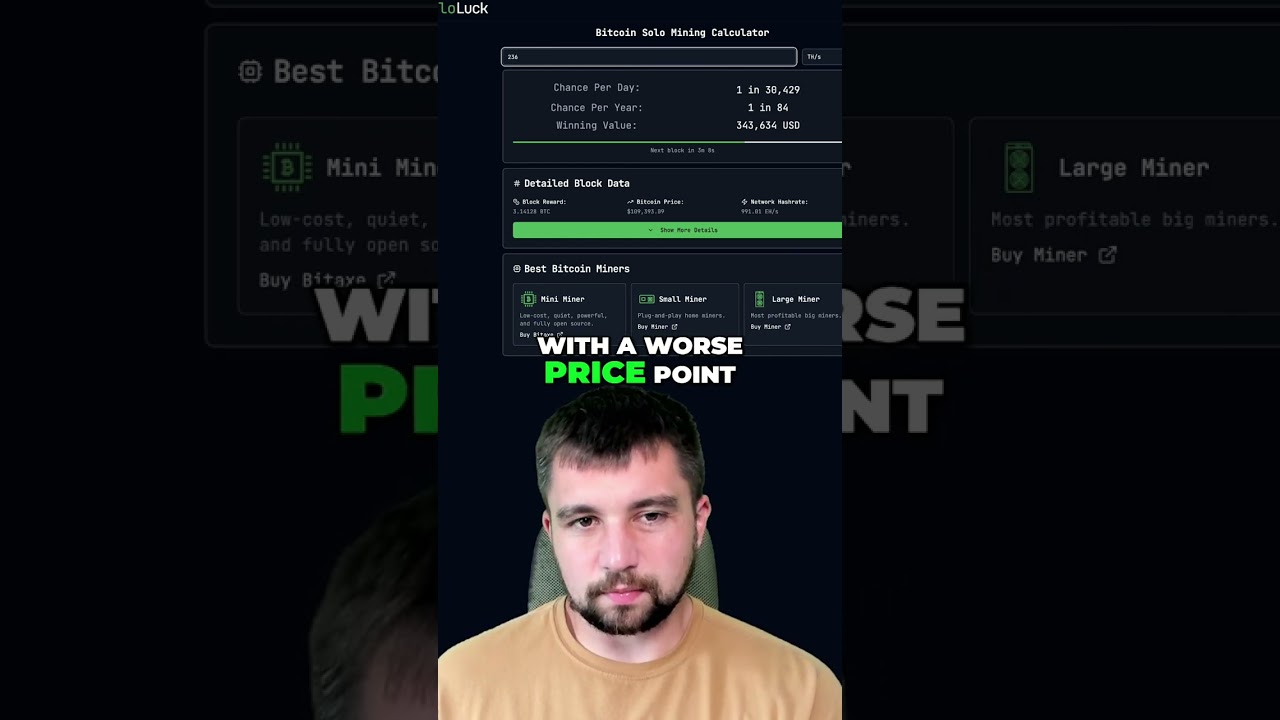 Bitaxe Gamma: Mine Bitcoin, Get Rich! Beginner-Friendly Mining Setup shorts