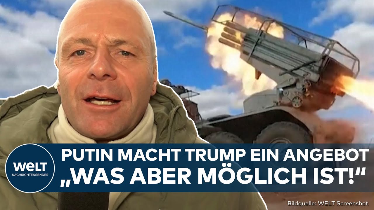 PUTINS KRIEG: Russland macht Ukraine ein Angebot! Trump drängt Selenskyj zum Deal - Kiew reagiert