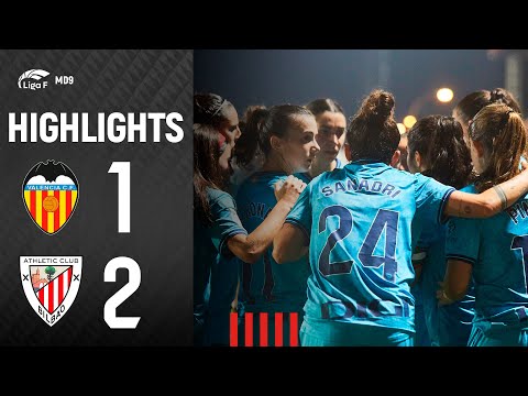 HIGHLIGHTS | Valencia CF 1-2 Athletic Club | Liga F 2023-24 MD9