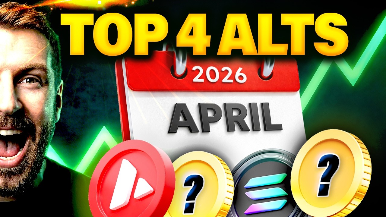 Top 4 Crypto Altcoins For April 2026: SOL, AVAX, SEI & HBAR