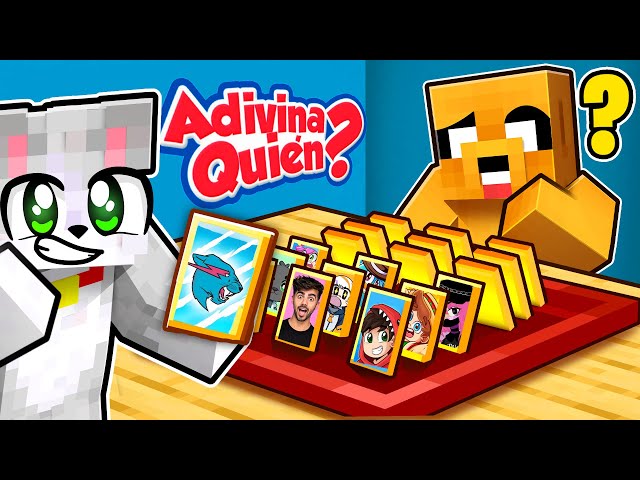 ADIVINA EL YOUTUBER EN MINECRAFT 😂 ACENIX vs MIKECRACK