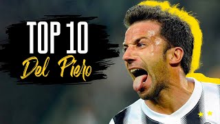 10 incredible Del Piero goals that will blown your mind | Juventus