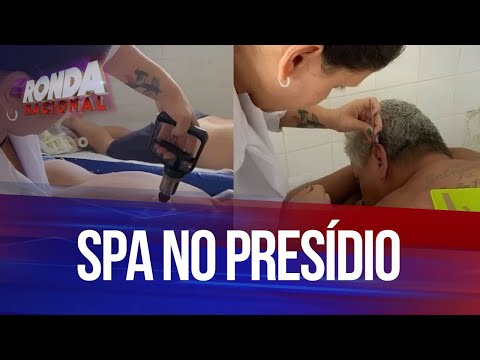 Detentos de um presídio ganham sessões de acupuntura e ventosaterapia