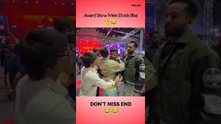 Award Show Mein Elvish Bhai 🧐😂 |579/75 Hard Challenge| @souravjoshivlogs7028 #award #elvishyadav