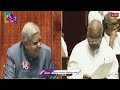 Mallikarjun Kharge Fires On PM Modi Over Not Visiting Manipur | Rajya Sabha Session 2024 | V6 News  - 03:01 min - News - Video