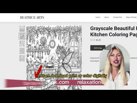 Buy Your Copy Today! Brighten Your Day with Beatrice Arts Coloring Pages Galore!