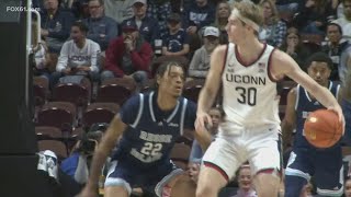 UConn men's basketball team beats URI 102-75 in exhibition at Mohegan Sun