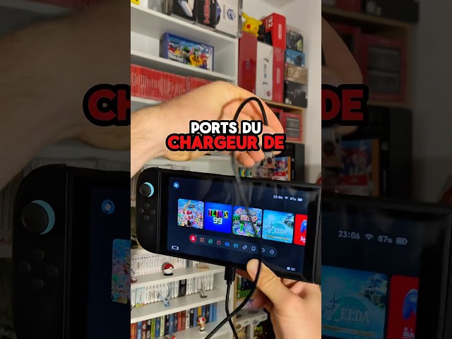 La Switch 2 se charge toute seule ??? #Nintendo #NintendoSwitch2 #Chargeur #Batterie #test