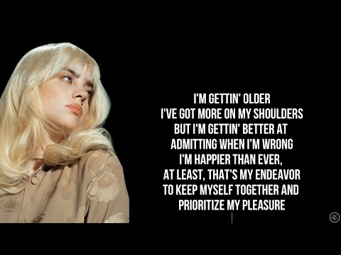 Billie Eilish - GETTING OLDER (Lyrics)