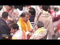 UP Deputy CM KP Maurya Reaches Ayodhya for Ram Mandir ‘Pran Pratishtha’ | News9