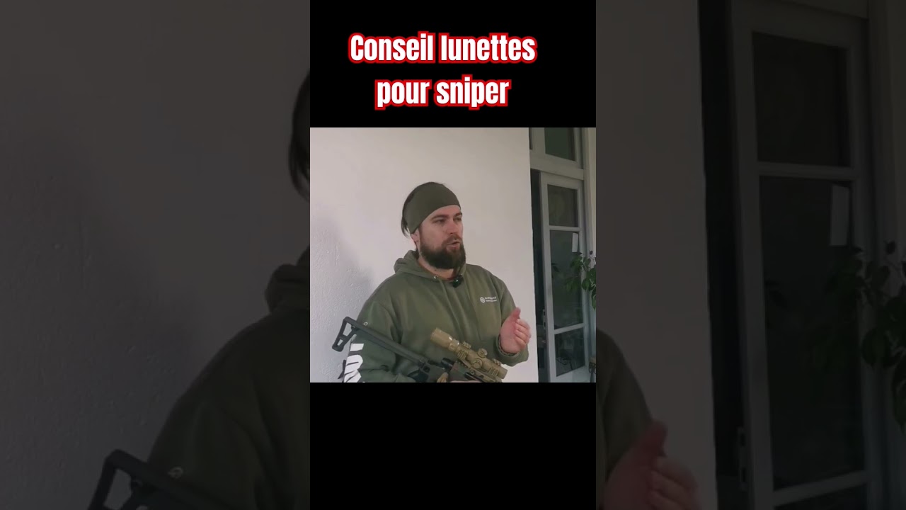 Quelques conseil pour la lunette de votre sniper #lunette #sniper #airsoft