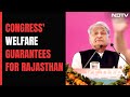 Free Laptops, Subsidised LPG Among Congress 7 Guarantees To Rajasthan | The News