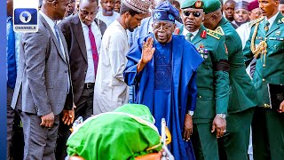 Tinubu, Dangote, Buratai, Others Depart Daura After Buhari's Burial