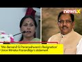We demand G Parameshwaras Resignation | Union Minister Karandlajes statement | NewsX