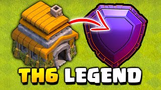 World Record for TH6 in Legend League!
